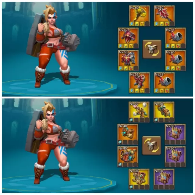 LOW QUEST‼️1211%💥6 CHAMPS 2 LV12 · 3 / 32