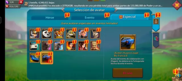 Venta de cuenta t4 · 10 / 17