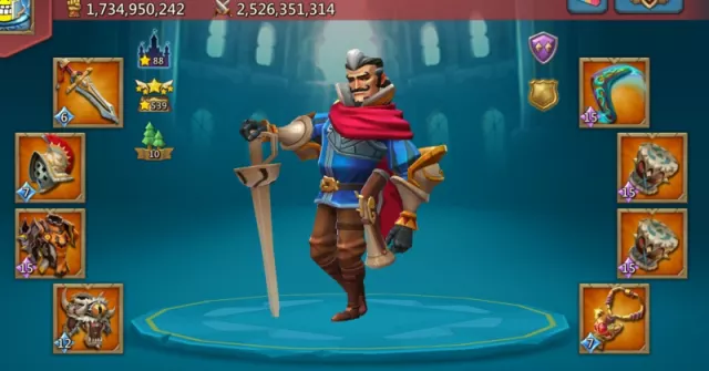Rally Lead 1235%, 5 champ mítica 1 lvl 12 + 4 PURPURA! REMATO · 18 / 228