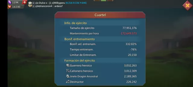 T4 78m tropas · 11 / 13