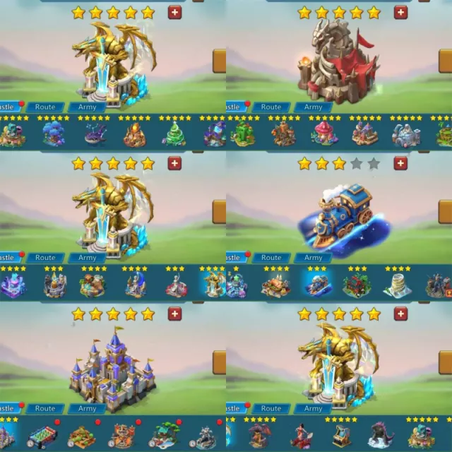 🔥 BELLA FULL CHAMP | 3 HERO 11K GOLD | 1450% · 6 / 8