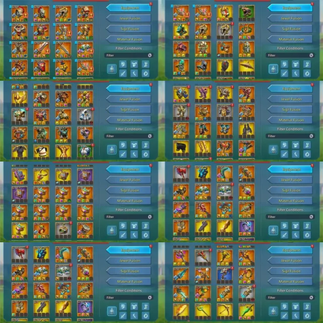 🔥 BELLA FULL CHAMP | 3 HERO 11K GOLD | 1450% · 8 / 8