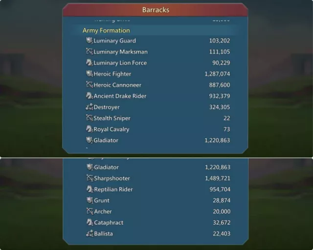 1.7b lead /  7 champ / 8 fams max · 9 / 17