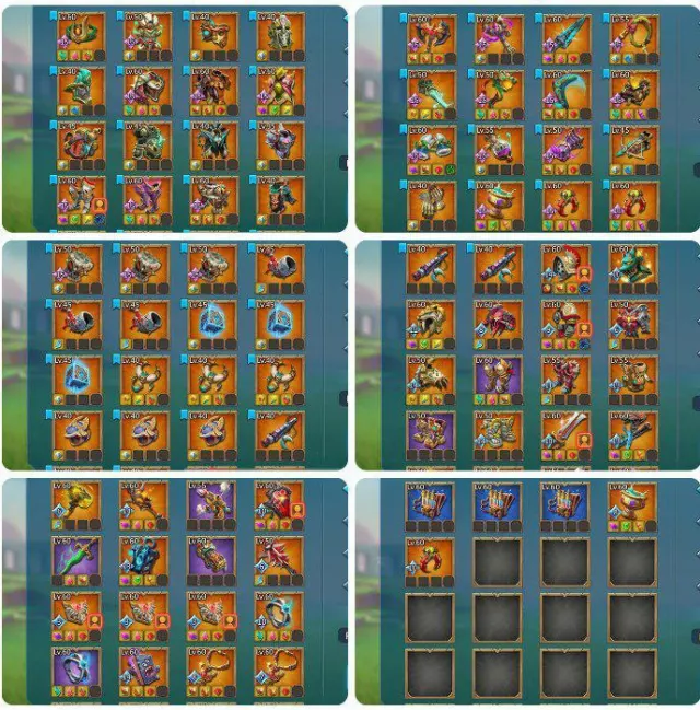 Born in K1712 / 1x Lv15, 1x Lv14, 1x Lv10 · 7 / 7