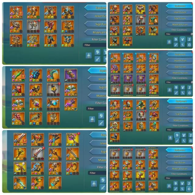 Low quest might /  13+1 mythic champ · 7 / 8