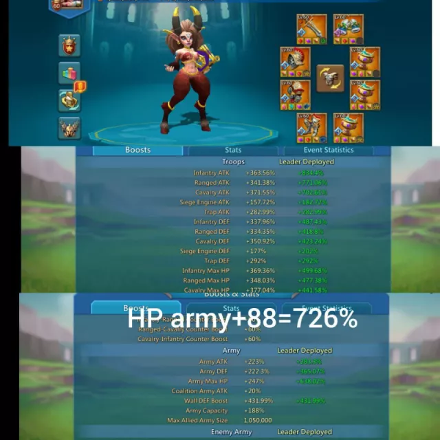 6 mythic champ 3+3 cups · 5 / 6