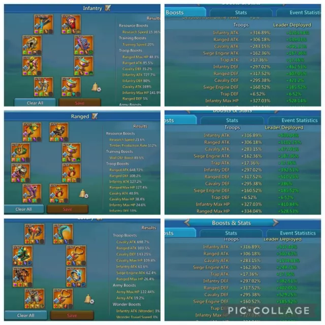 Can go till k1419 / 1*Lvl12+1*11+1*10 Champ Astra · 3 / 8