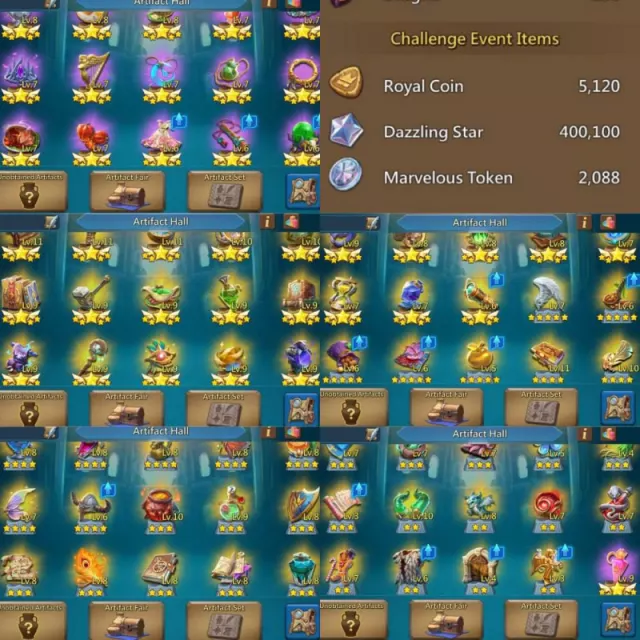 3*11K heroes / 22 champ · 4 / 6
