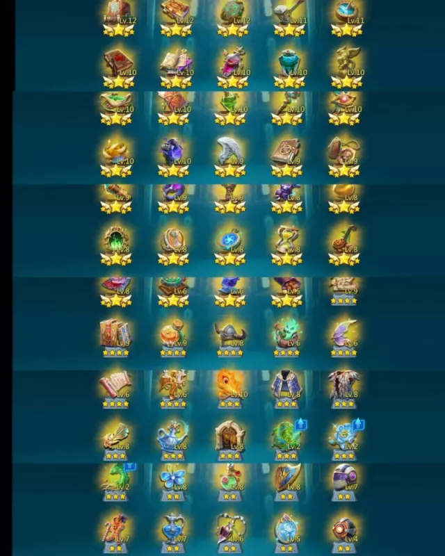 1 Lv.14 / 13, 3 Lv.12 Champs · 3 / 7