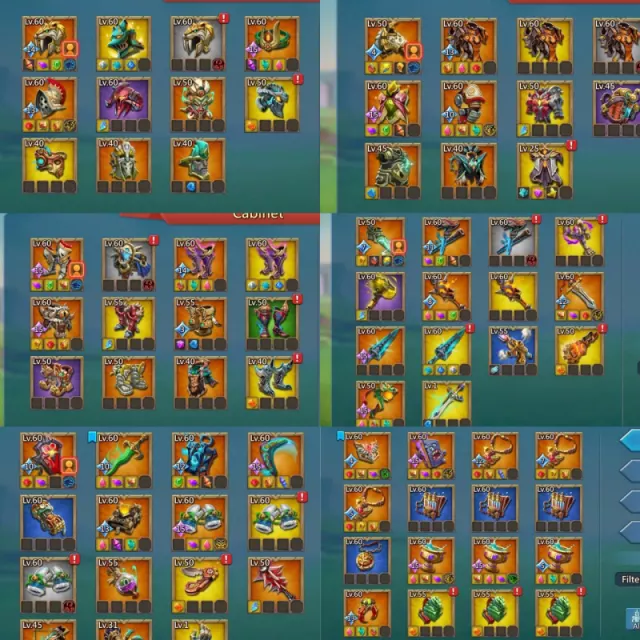 Can  K1623 / 6 mystic champs + 2 astra cups · 3 / 7