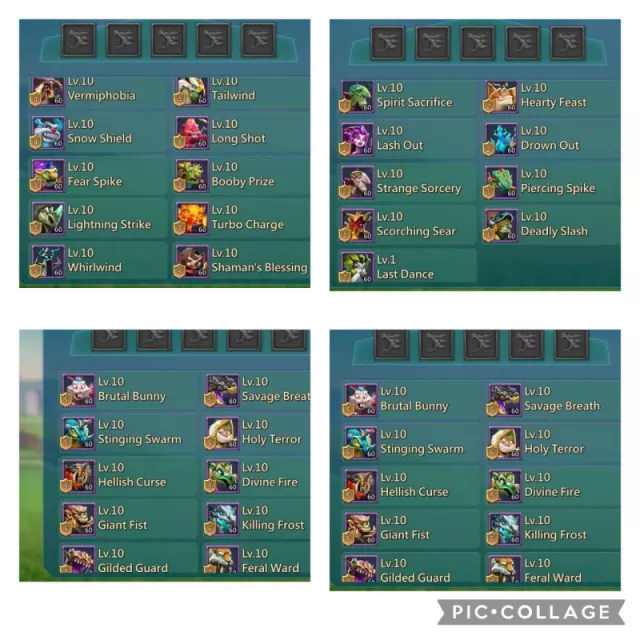low quest might  / 9 mythic champs · 2 / 6