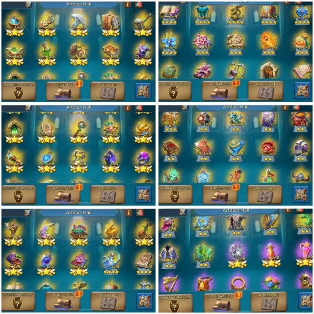 5 Lv.10 Champs / 1340% stats · 6 / 7