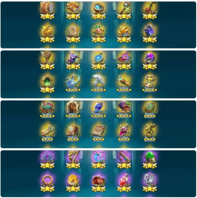Born in K1712 / 1x Lv15, 1x Lv14, 1x Lv10 · 3 / 7