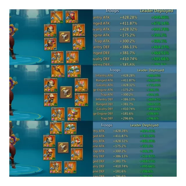 10mythic champ  / 3 lvl 12*1 lvl 11 · 4 / 6