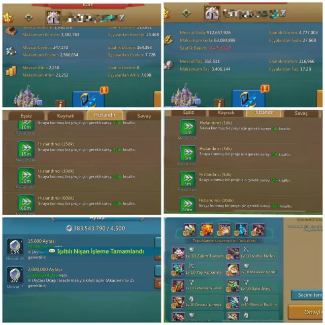 Full Champ  / 10 Champ + 4 Cup · 6 / 7