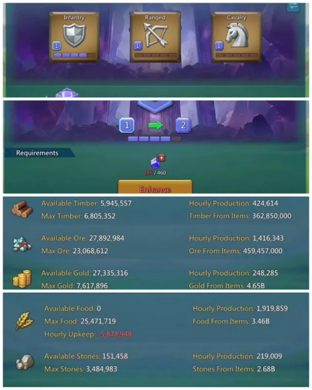 9 mythic champ  / 166 stars · 1 / 7