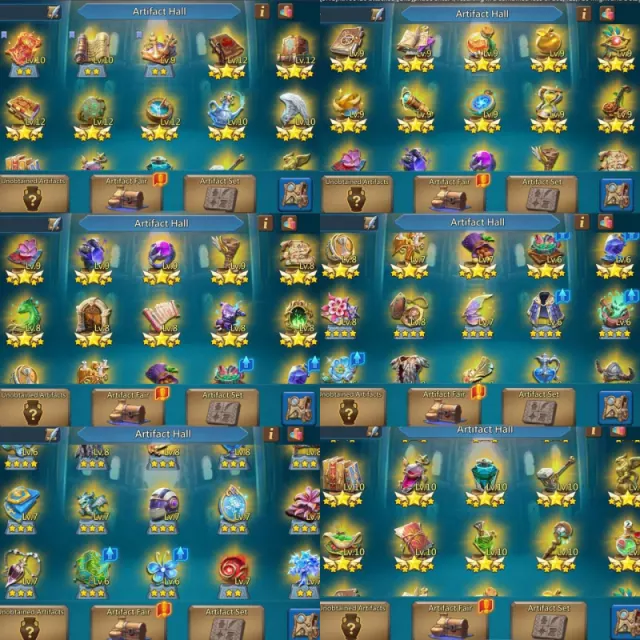 7 mythic champ / 1,2*champ lvl 15,14 · 6 / 8
