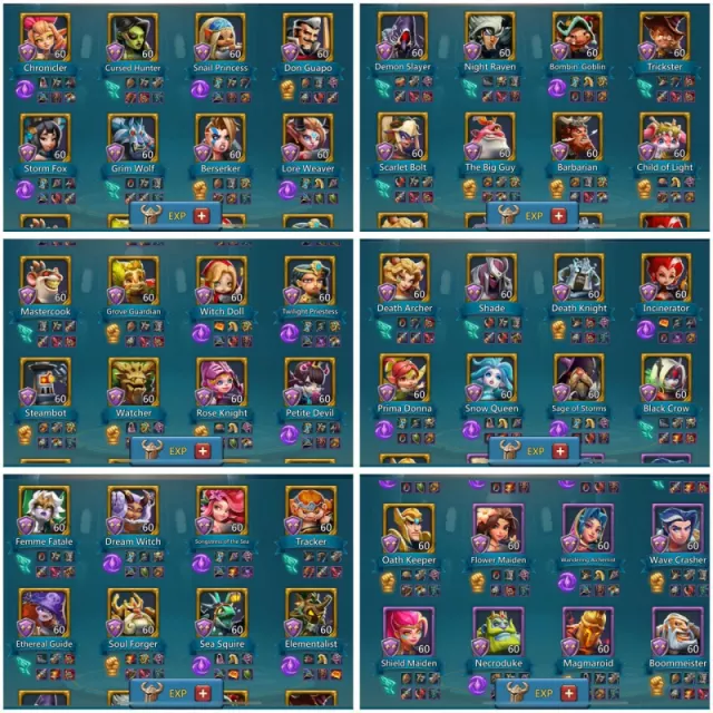 Low quests   12+1 mystic champs · 7 / 7