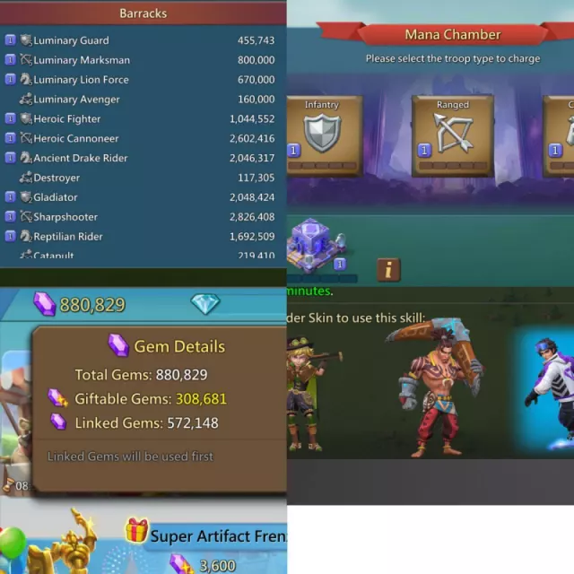 Can go to K1543 / Max stats: 1569-1521-1503% · 6 / 9