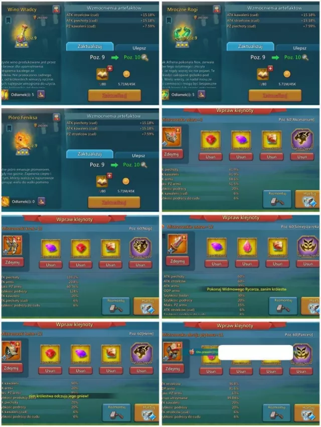 1 Lv.13, 4 Lv.12 Champs, B Stats 546%, 480%, 525% · 4 / 6