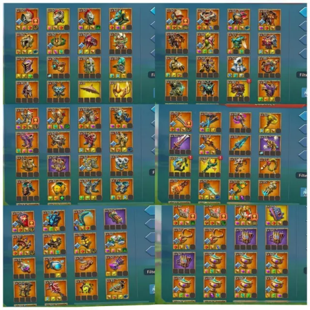 15 Champ orange / stats:1320%1277%1213% · 5 / 5