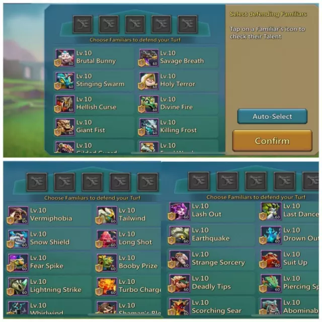 15 Champ orange / stats:1320%1277%1213% · 3 / 5