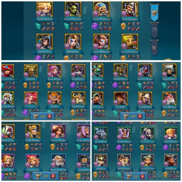 4+1 Champ / 1144-1130-1219% stats · 2 / 6