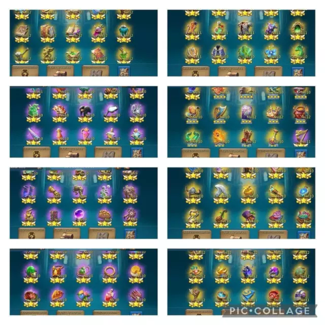 Full Champ 3-11k Gold / 1750% stats · 5 / 6