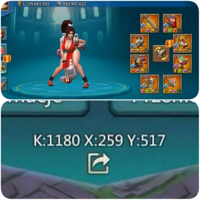 Can go to K1180 /  7 mythic champ · 1 / 6