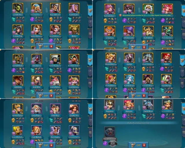 low quest / 1000% blast · 6 / 9