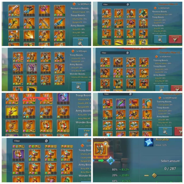 3x11k / 210 stars  / 22 Champ ( 7 accessories ) · 5 / 5