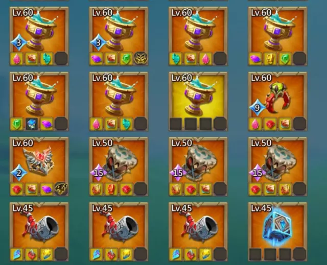 Full Champ / 1225-1159-1192% stats · 5 / 8