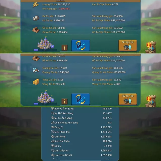 Low quests / Max stats: 1252-1151-1292% · 1 / 7
