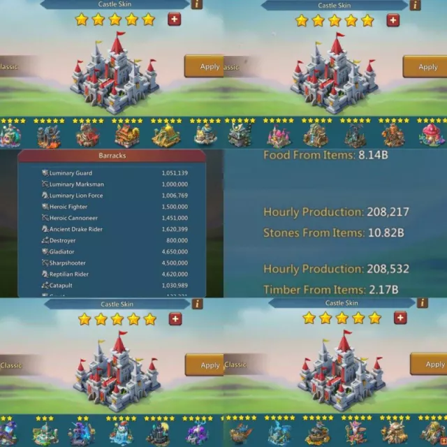 Full Champ / 1079-1021-1005% stats · 4 / 6
