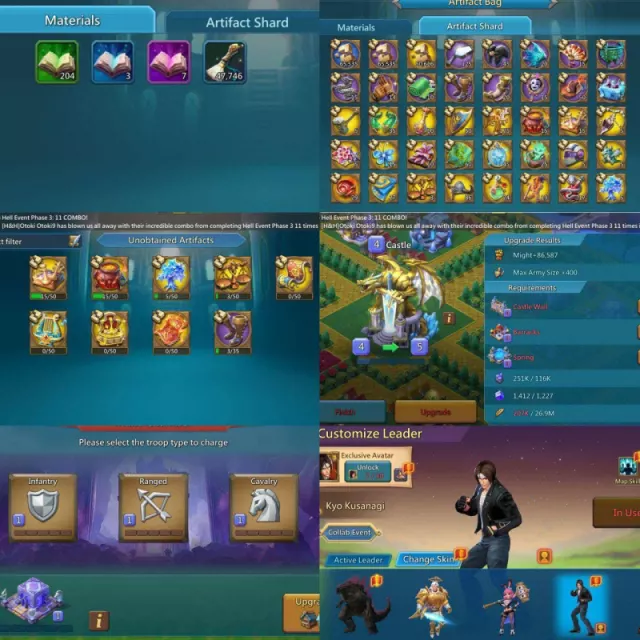 15 mythic champ 9 lvl 12 · 1 / 6