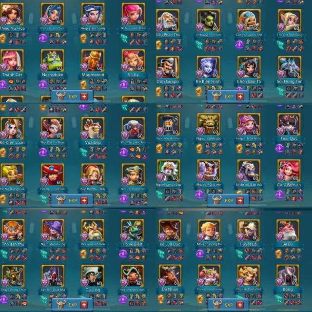 3*11k low might / 5lvl15 inc 1 accessory · 5 / 9