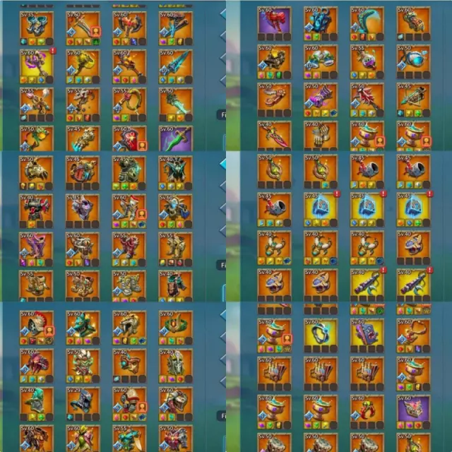5 mystic champs + 6 cups · 4 / 4