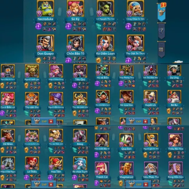 4lvl12- 1lvl10 / Stats: 1252-1254-1278 · 4 / 5
