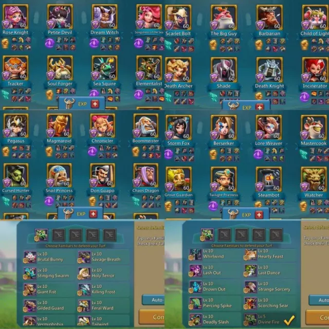 Full Champ / 1079-1021-1005% stats · 5 / 6