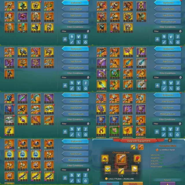 Can go 1607 / 2 lider skins, Low quest · 7 / 9