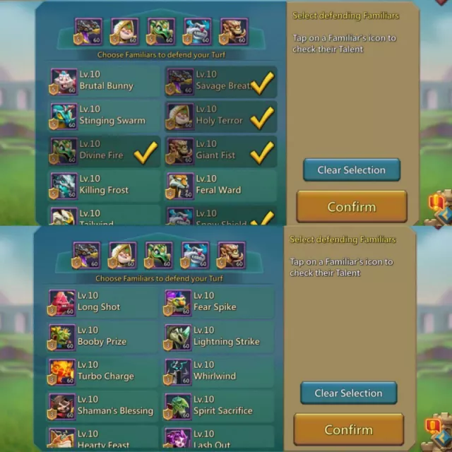Low Quest Might /  5 Champs - 2 Cups · 2 / 4