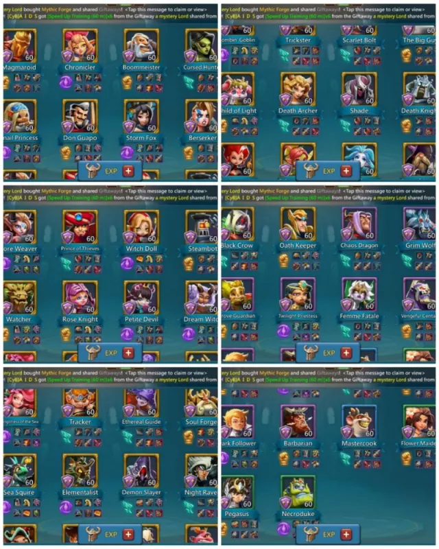 5 mythic champ  / Blasts 1103-1053-1146 · 5 / 5