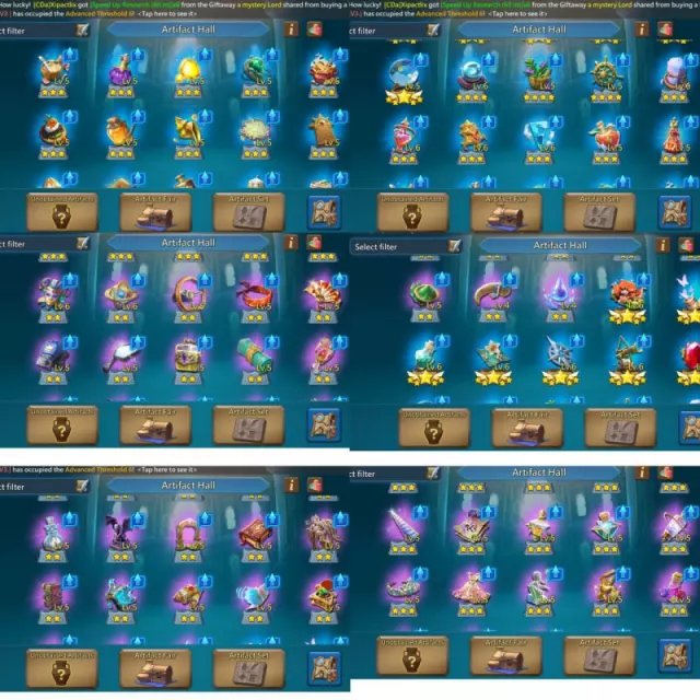 13+1 gold champ /  6+1 cups gold · 6 / 9