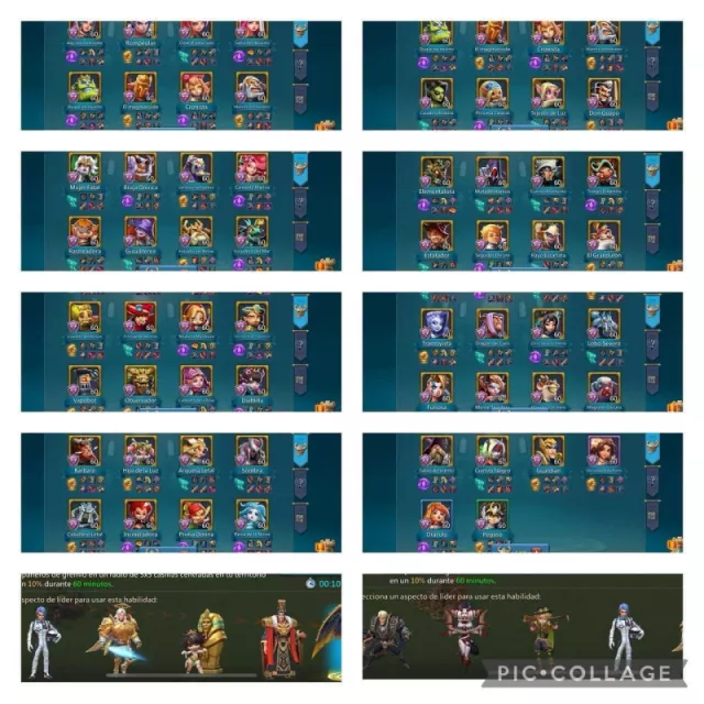 Full Champ 3-11k Gold / 1750% stats · 4 / 6