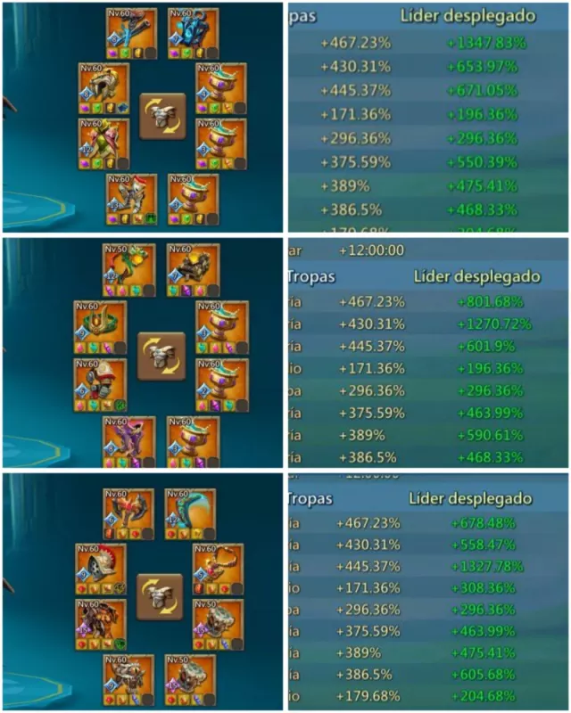 Low quest 1*11k gold  / 8 champs 6 cups · 6 / 7