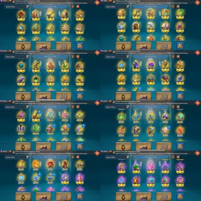 3*11k hero gold /  20 mythic champ · 4 / 6