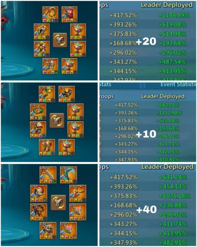 2x11k Heroes Gold / 11+1 Champs · 3 / 6