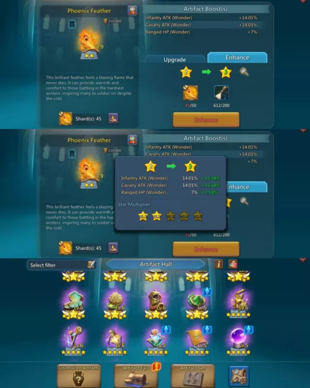 17 mystic champs + 6+1 cups · 1 / 9