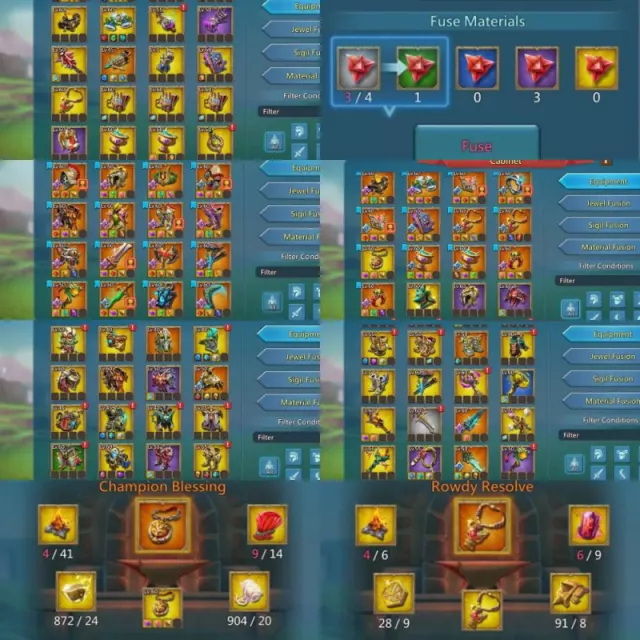 Can go K1570 / 0 quests might · 1 / 6