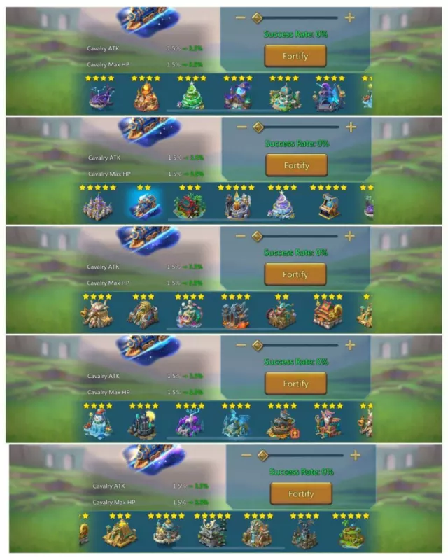 1x11k Hero Gold /  1221-1158-1300% stats · 2 / 6